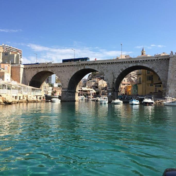 Vallon Des Auffes : Le Cabanon De Mireille Vila Marselha Exterior foto